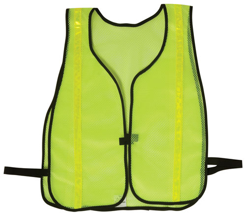 VEST SOFT MESH ORANGE3M REFLECTIVE STRIPES - Vests